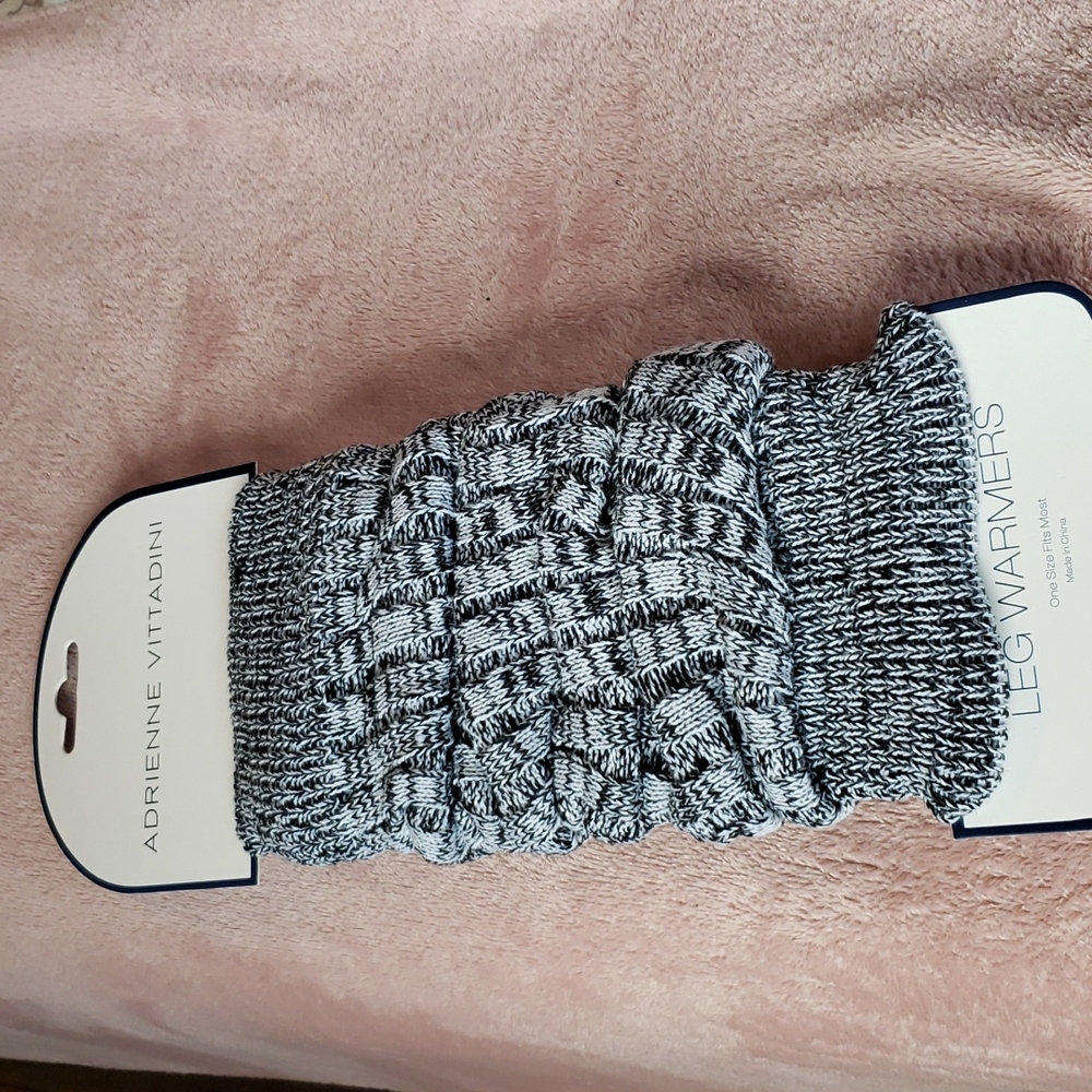 A pair of Adriene Vittadini leg warmers